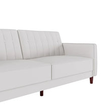 Load image into Gallery viewer, Seylow 81.5&#39;&#39; Vegan Leather Sleeper Sofa