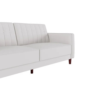 Seylow 81.5'' Vegan Leather Sleeper Sofa