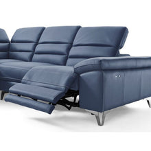 Load image into Gallery viewer, Abduljalil 109&quot; Wide Genuine Leather Left Hand Facing Reclining Sofa &amp; Chaise