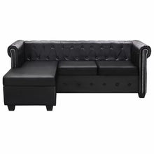 Load image into Gallery viewer, Macneil Vegan Leather Chaise Sectional