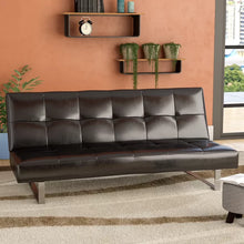 Load image into Gallery viewer, Chavez 70&#39;&#39; Vegan Leather Sleeper Sofa