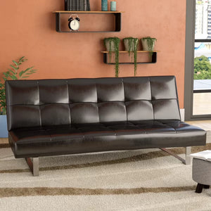 Chavez 70'' Vegan Leather Sleeper Sofa