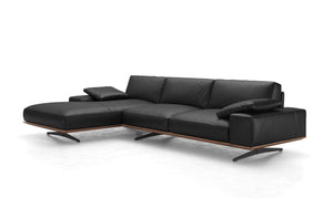 Carlisle Sectional Sofa Italian leather