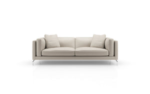 Reade Sofa retro mid-century style top-grade Brazilian leather