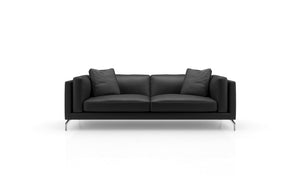 Reade Sofa retro mid-century style top-grade Brazilian leather