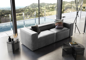 Dominick Sleeper Sofa, Featuring Brazilian top-grain leather