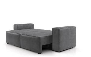 Dominick Sleeper Sofa, Featuring Brazilian top-grain leather