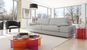 Modern Murray Sofa full-grain semi aniline leather