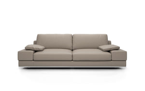 Modern Murray Sofa full-grain semi aniline leather