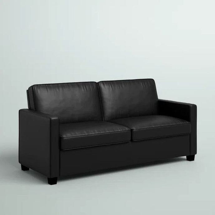 Perdomo 70'' Vegan Leather Sleeper Sofa