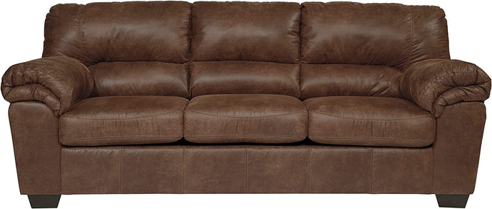 Bladen Faux Leather Full Sofa Sleeper, Brown