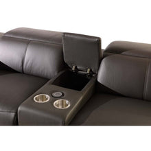 Load image into Gallery viewer, Thijmen 151&quot; Wide Genuine Leather Symmetrical Reclining Corner Sectional