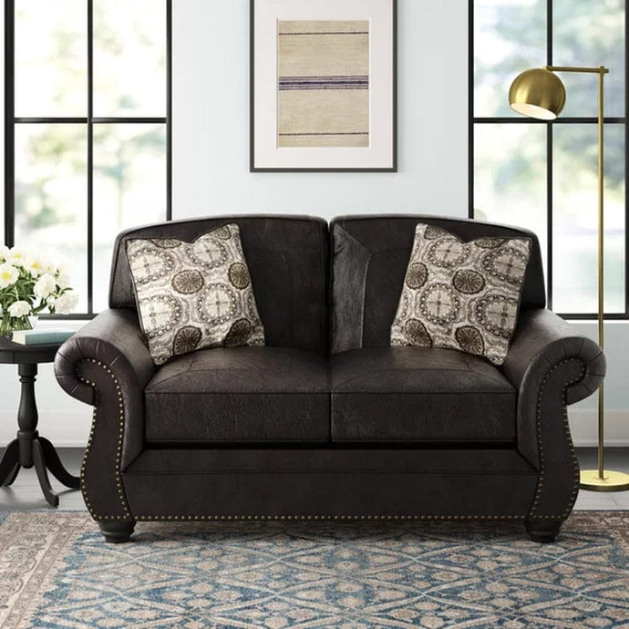 Mooreland 67'' Vegan Leather Loveseat