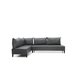 Nakayama 2 - Piece Vegan Leather Chaise Sectional