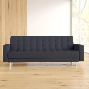 Rosina 86.61'' Vegan Leather Sleeper Sofa