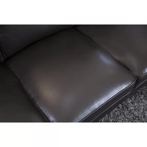 Floreat 84'' Genuine Leather Sofa