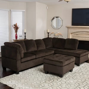 Hardin 3 - Piece Upholstered Chaise Sectional