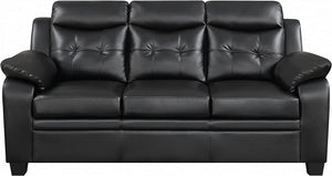 Finley Sofa with Extreme Padding Black