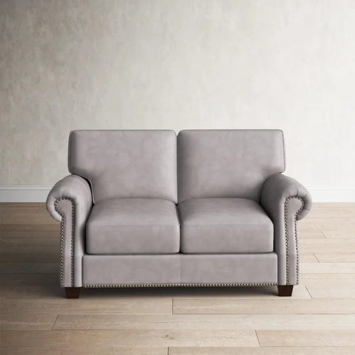 Fern 62'' Leather Loveseat