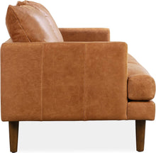 Load image into Gallery viewer, Girona Sofa in Full-Grain Pure-Aniline Italian Leather, Cognac Tan