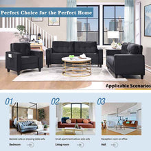 Load image into Gallery viewer, Modern Design Office Home Living Room Furniture Leather Sofa Office Wood Sectional Sofa Set Sofa