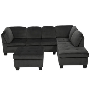 Hardin 3 - Piece Upholstered Chaise Sectional