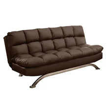 Load image into Gallery viewer, Pennock 71&#39;&#39; Vegan Leather Sleeper Sofa