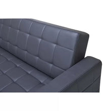 Load image into Gallery viewer, Rosina 86.61&#39;&#39; Vegan Leather Sleeper Sofa