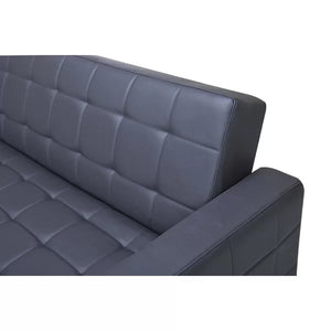 Rosina 86.61'' Vegan Leather Sleeper Sofa