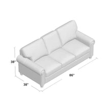 Load image into Gallery viewer, Floreat 84&#39;&#39; Genuine Leather Sofa