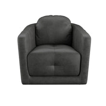 Load image into Gallery viewer, Cecil Upholstered Swivel Barrel Chair