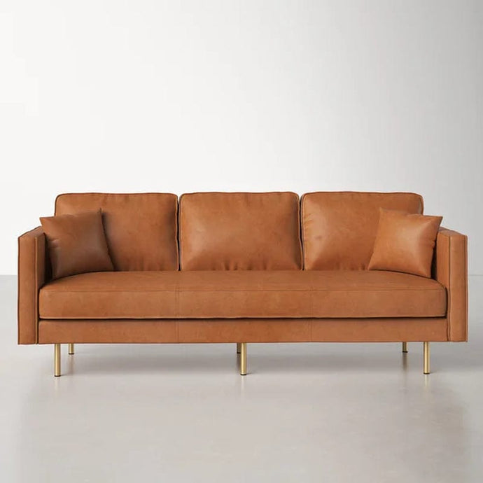 Kaitlin 89'' Vegan Leather Sofa