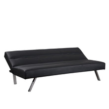 Load image into Gallery viewer, Futon Sofa by Naomi Home - Material: Faux Leather 