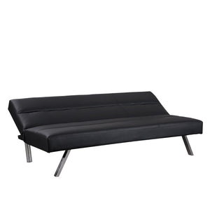 Futon Sofa by Naomi Home - Material: Faux Leather 