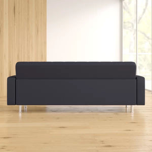 Rosina 86.61'' Vegan Leather Sleeper Sofa