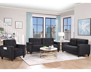 Modern Design Office Home Living Room Furniture Leather Sofa Office Wood Sectional Sofa Set Sofa