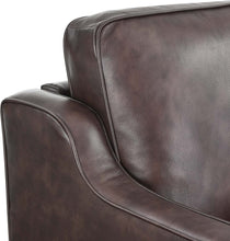 Load image into Gallery viewer, Impart Upholstered Leather Sofa, Brown