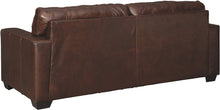 Load image into Gallery viewer, Morelos Contemporary Leather Sofa, Brown, Charcoal, Standard, Sleeper